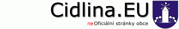 Obec Cidlina - neoficiální stránky