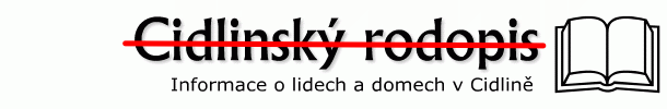 Cidlinský rodopis - provoz ukončen